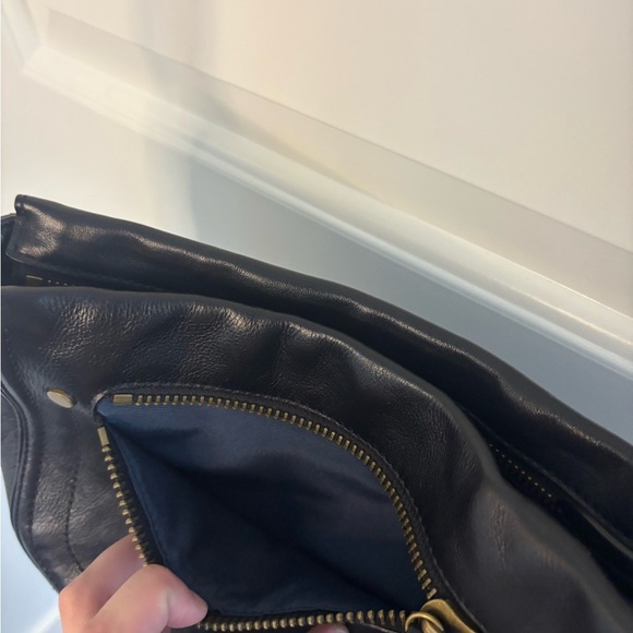 Cole Haan Black Leather Crossbody Bag - Picture 3 of 8
